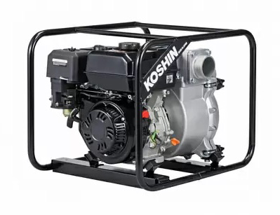 Бензиновая мотопомпа для сильнозагрязненной воды Koshin KTZ-80X