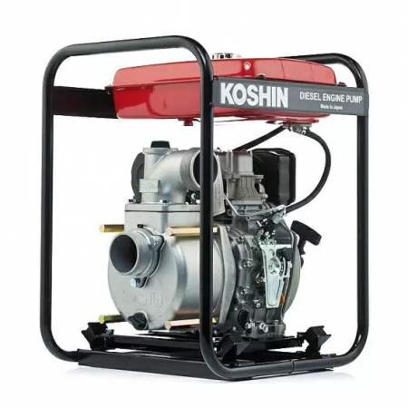 Дизельная мотопомпа для среднезагрязненной воды Koshin STY-80D